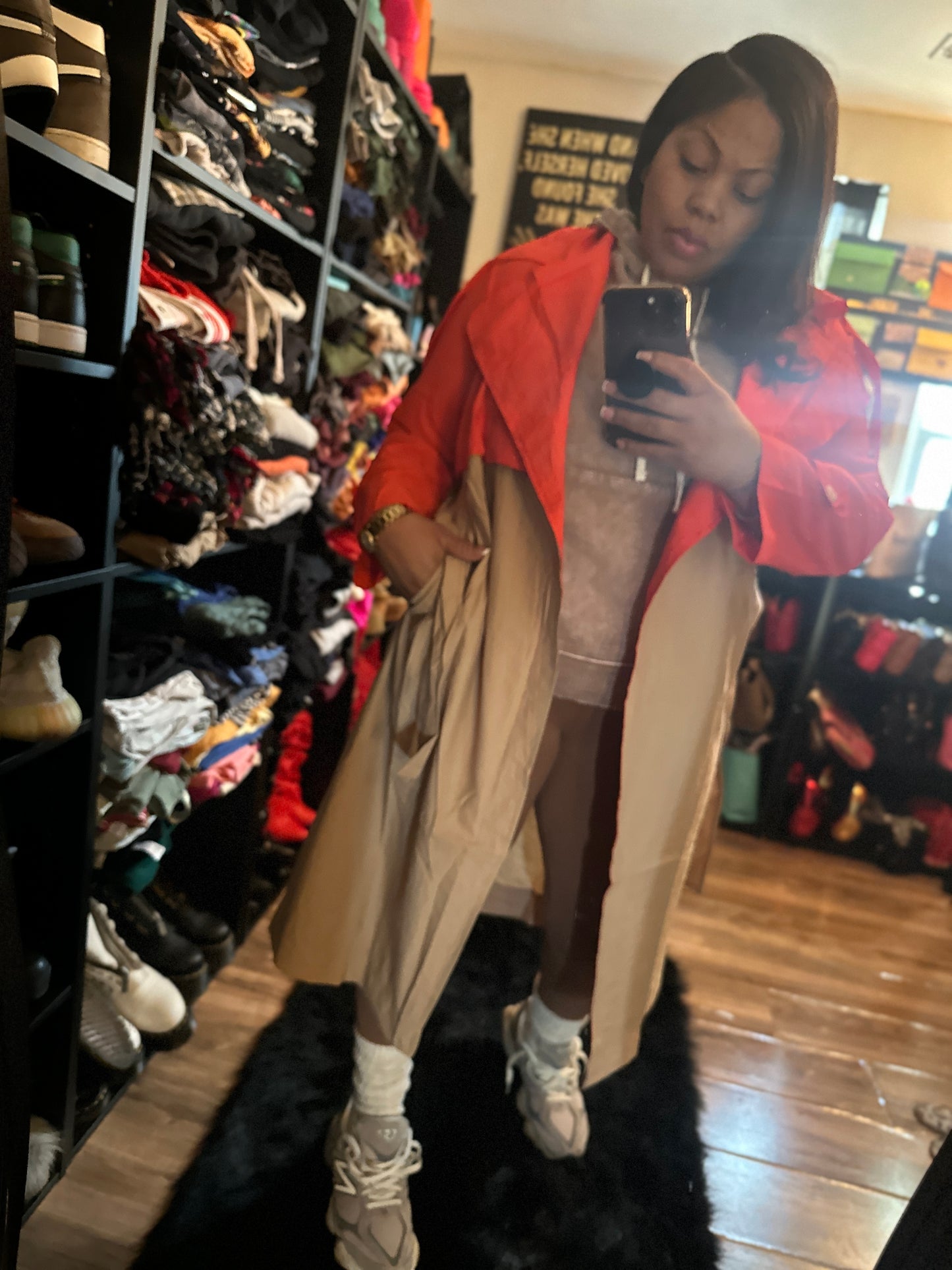 Windbreaker Trench Jacket