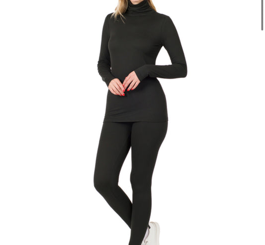 Jazmine Turtle Neck Legging Set