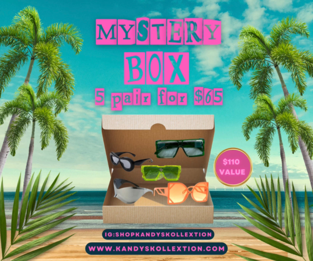 Sunglass Mystery Box