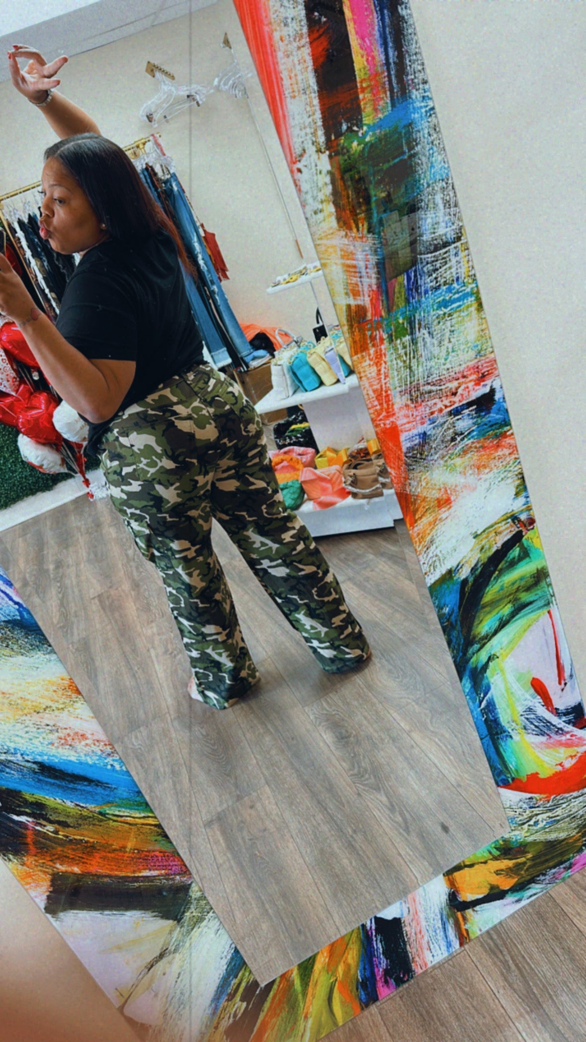 Camo Cargo Pants