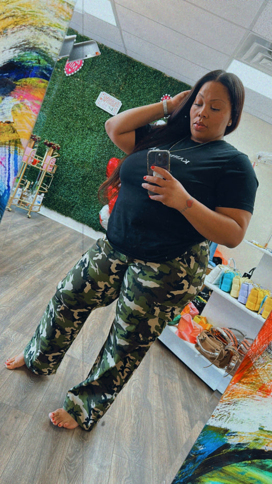 Camo Cargo Pants